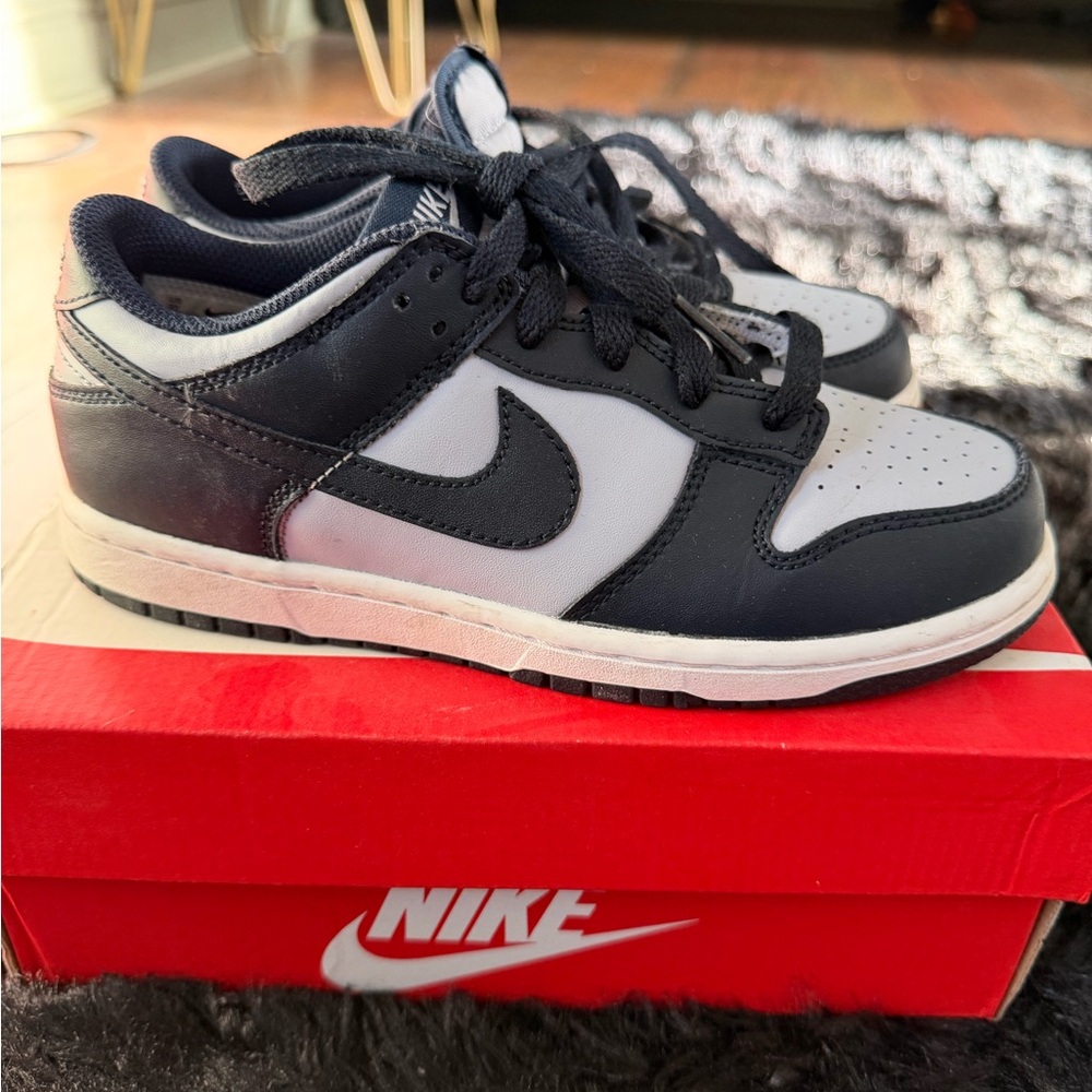 Nike Kids Black and White Sneakers
